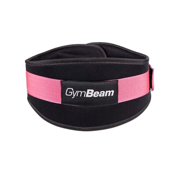 Fitness neoprenový opasok LIFT Black & Pink - GymBeam, veľkosť XS