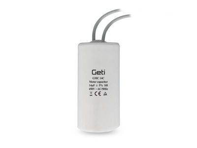 Kondenzátor rozbehový motorový 14uF 450V GETI GMC 14C