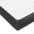 vidaXL Boxspring posteľ s matracom čierna 140x200 cm umelá koža