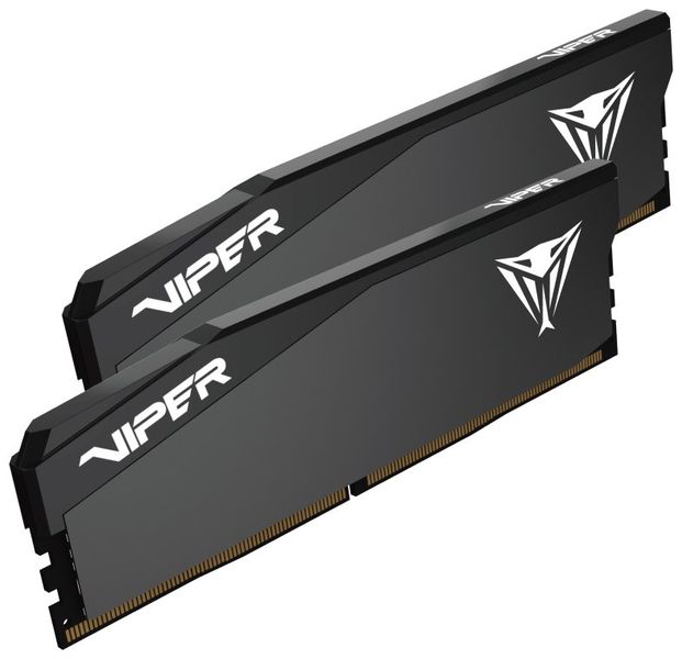 PATRIOT VIPER Elite 5 Ultra 64GB DDR5 6400MT/s / DIMM / CL36 / XMP 3.0 / 1,4V / Kit 2x 32GB Pamet DDR5, 64 GB kit (2× 32 GB), 6400 MT/s, CL36, XMP 3.0, EXPO, On-Die ECC, cerný heatshield