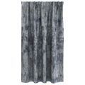 vidaXL Sametové závesy 2 ks Strieborná šedá 140 x 140 cm Zamat