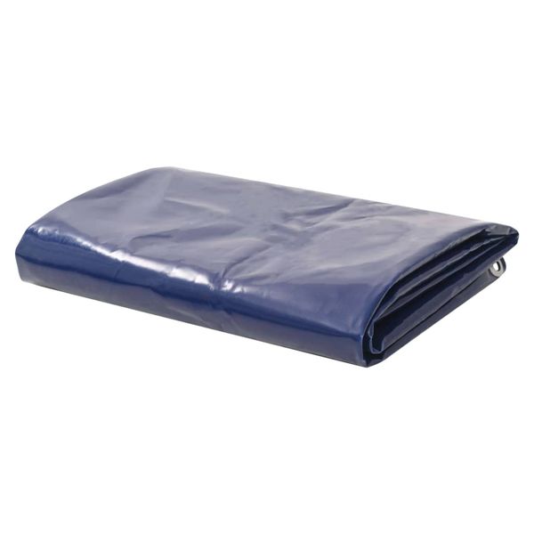 vidaXL Celta 650 g/m², 4x7 m, modrá