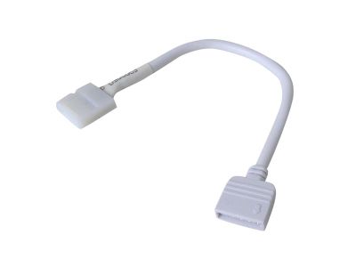 Káblová prepojka RGBW CLIP-zásuvka 5-Pin 10 mm, dĺžka 15cm