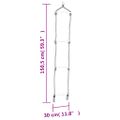 vidaXL Sedadlo hojdačky s lanovým rebríkom modré 37x15 cm PE