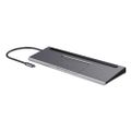 DELTACO USBC-DOCK2, Dokovacia stanica USB-C 8v1