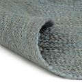 vidaXL Ručne vyrobený koberec olivovo-zelený 150 cm jutový okrúhly