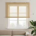 vidaXL Roleta Prírodná 130 x 160 cm Bambus