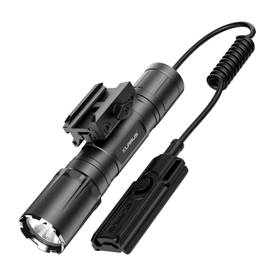 KLARUS GL4 Pistol Light  taktická baterka na zbraň 3300 lm, 5000 mAh, na lištu, káblový spínač