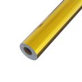 vidaXL Samolepiacia tapeta na nábytok lesklá zlatá 500x90 cm PVC