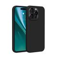 Puzdro Etteri Silikónové pre iPhone 15 Pro 6,1" čierna