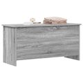 vidaXL Úložná truhlica Sivý Sonoma 100 x 40 x 50 cm Kompozitné drevo