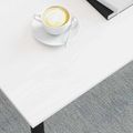 vidaXL Konferenčný stolík Biela 70 x 50 x 36 cm