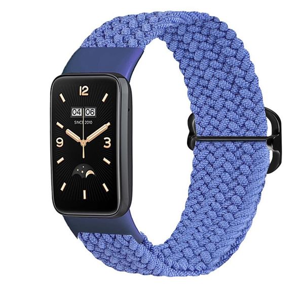 Spletaný remienok mi band 7 pro/ M7 pro (4) modrý