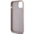 Obal Guess pre iPhone 15 6,1" GUHMP15SG4GFRP ružový HC MAGSAFE PU 4G RING CLASSIC LOGO