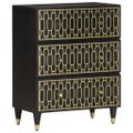 vidaXL Bočné skrinky 2 ks 60x33x75 cm masívne mangovníkové drevo