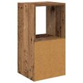 vidaXL Nočný stolík 2 ks Staré drevo 30,5 x 27 x 59,5 cm