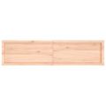 vidaXL Stolová doska 160x40x(2-4) cm neošetrený dubový masív
