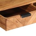 vidaXL Konferenčný stolík 110x55x40 cm, akáciový masív