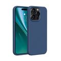 Puzdro Etteri Silikónové pre iPhone 15 Pro Max 6,7" tmavomodrá