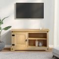 vidaXL TV skrinka Corona 100x40x52 cm, borovicový masív