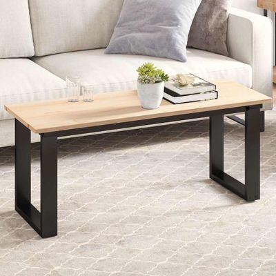 vidaXL Stolová doska 110x40x1,7 cm obdĺžniková masívna borovica