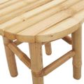 vidaXL Stolička Prírodný bambus 30 x 30 x 36 cm Bambus