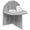 vidaXL Nočný stolík Sivá Sonoma 40 x 35,5 x 45,5 cm Konštruované drevo
