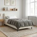 vidaXL Zimný prehoz 135 x 200 cm Zima Mikrovlákno (100% polyester)