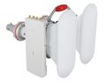 RF elements Asymetrická Horn anténa 4x4 MIMO, RSMA, 5GHz, 16dBi, 90° 60°