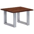 vidaXL Konferenčný stolík, nepravidelné hrany 60x60x40 cm, akácia