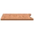 vidaXL Stolová doska 110x(55-60)x2,5 cm masívny buk