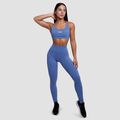 Športová podprsenka FIT Steel Blue - GymBeam, veľkosť M, veľkosť oblečenia M