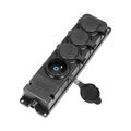 ORNO OR-AE-13167 zásuvka odolná gumená, 4x 230V, IP44