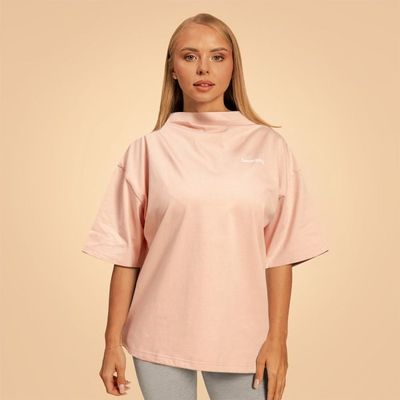 Dámske tričko Oversized Bliss Pink - BeastPink, veľkosť XS, veľkosť oblečenia XS