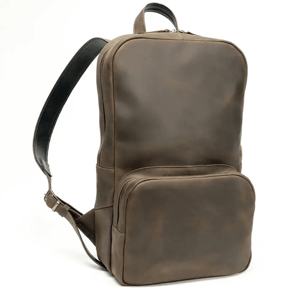 LC_Steadfast_Chocolate Beavercraft Steadfast – Leather Laptop Backpack for Men, Chocolate