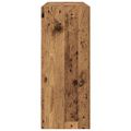 vidaXL Servírovacia skriňa Staré drevo 116 x 30 x 75 cm