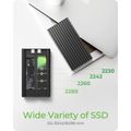 RAIDSONIC ICY Externý box 2x M.2 NVMe, USB-C