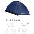 Turistický stan NILS Camp NC6033 Nightfall modrý