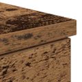 vidaXL Stôl staré drevo 86x49x76 cm kompozitné drevo