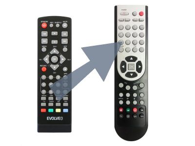 Diaľkový ovládač ALIEN STB Evolveo Gamma T2 náhrada
