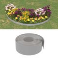 vidaXL Záhradné vidlice 25 m 20 cm PE Sivá