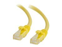 Patch kábel - RJ-45 (M) do RJ-45 (M) - 3 m - UTP - CAT 6 - lisovaný, prevedenie bez hrbolčekov, lišta - žltá