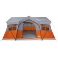 vidaXL Rodinný stan 487 x 340 x 216 cm Šedá a oranžová