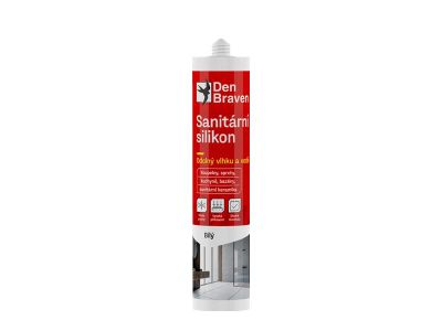 Silikón sanitárny DEN BRAVEN biely 280ml