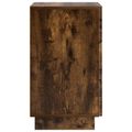 vidaXL Nočný stolík Dymový dub 33,5 x 34,5 x 60 cm Kompozitné drevo