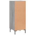 vidaXL Komoda sivý dub sonoma 34,5x34x90 cm spracované drevo