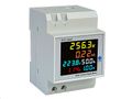 Wattmeter a merač spotreby elektrickej energie na DIN lištu D52-2066 40-300VAC,100A