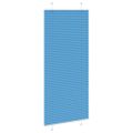 vidaXL Plisovaná roleta modrá 90x200 cm šírka látky 89,4 cm polyester