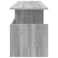 vidaXL TV stolík 102 x 35 x 45 cm Sivý Sonoma Kompozitné drevo