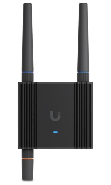 Ubiquiti Mobile Router Ultra - LTE router, Wi-Fi 2,4 GHz Router, mobilní, LTE, Wi-Fi 4 (802.11b/g/n), 1× nano SIM slot, 2× RJ-45, USB-C/4pin napájení
